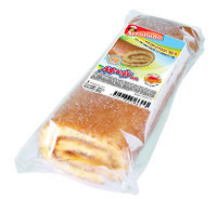 Arrollado con dulce de leche